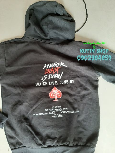 Áo khoác nam nỉ ngoại chui form rộng another BEAST is born có ảnh thật | BigBuy360 - bigbuy360.vn