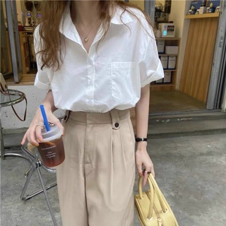 sơ mi cộc tay kiểu dáng Hàn Quốc