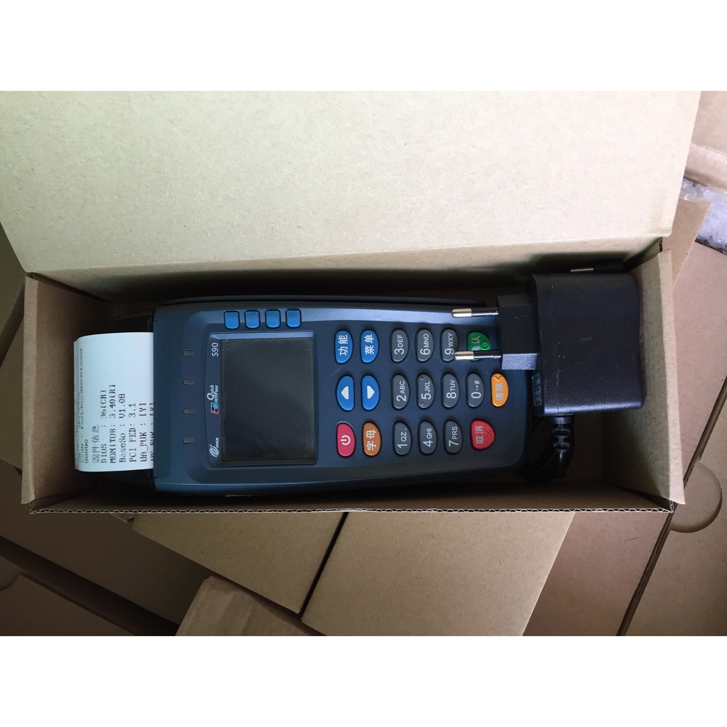 Máy pos S90 củ sử dụng tốt, dùng cà thẻ thanh toán ngân hàng