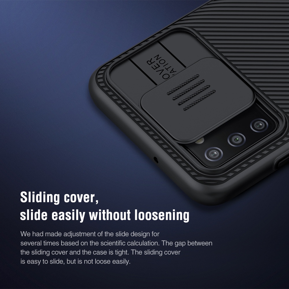 Ốp điện thoại nillkin camshield cho Samsung A54 A73 A53 A33 A13 A34 A52 A52S A03 A03S A04 A51 A71 Ốp điện thoại matte sang trọng pc cứng chống vân tay Ốp điện thoại chống sốc