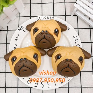 Squishy bánh mặt chó cún