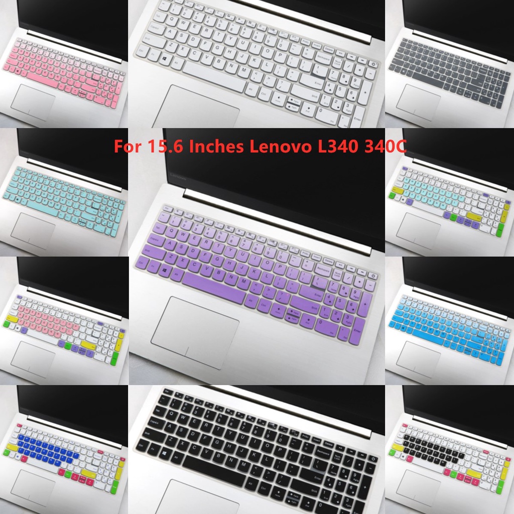 Miếng dán silicon siêu mỏng bảo vệ bàn phím cho laptop Lenovo L340 340C 15.6 inch