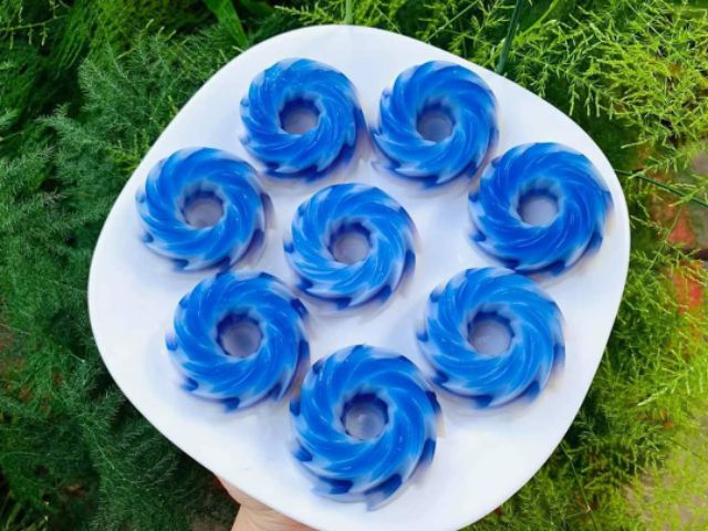 Khuôn rau câu xoáy 1 vỉ