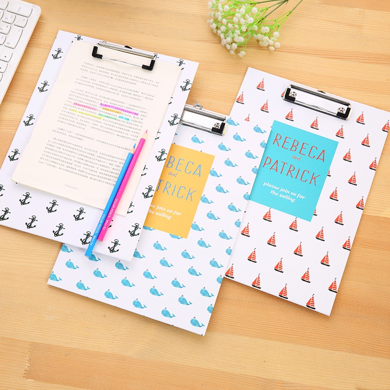 Kẹp Tài Liệu A4 / Trình Ký Kết Hợp Thước Kẻ Họa Tiết Cute Cho Học Sinh File Kẹp Giấy Bìa Trình Kí Dễ Thương