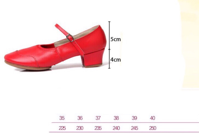 Giày khiêu vũ latin dance, múa , nhảy đế trụ