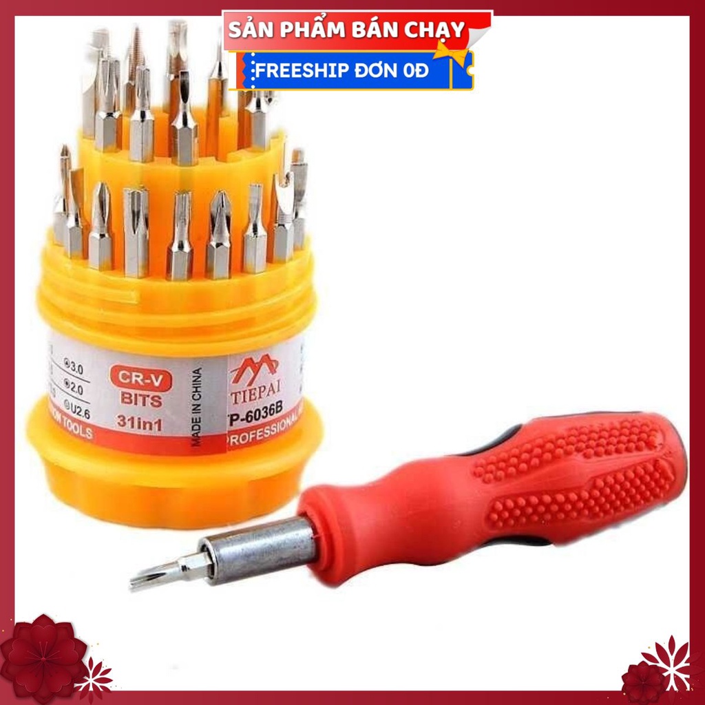 #Bộ Tua Vít Sửa Chữa Điện Thoại, Sửa Đồ Gia Dụng - Tô Vít Đa Năng Nhiều Đầu Đa Năng- Vặn Ốc Vít Đủ Loại