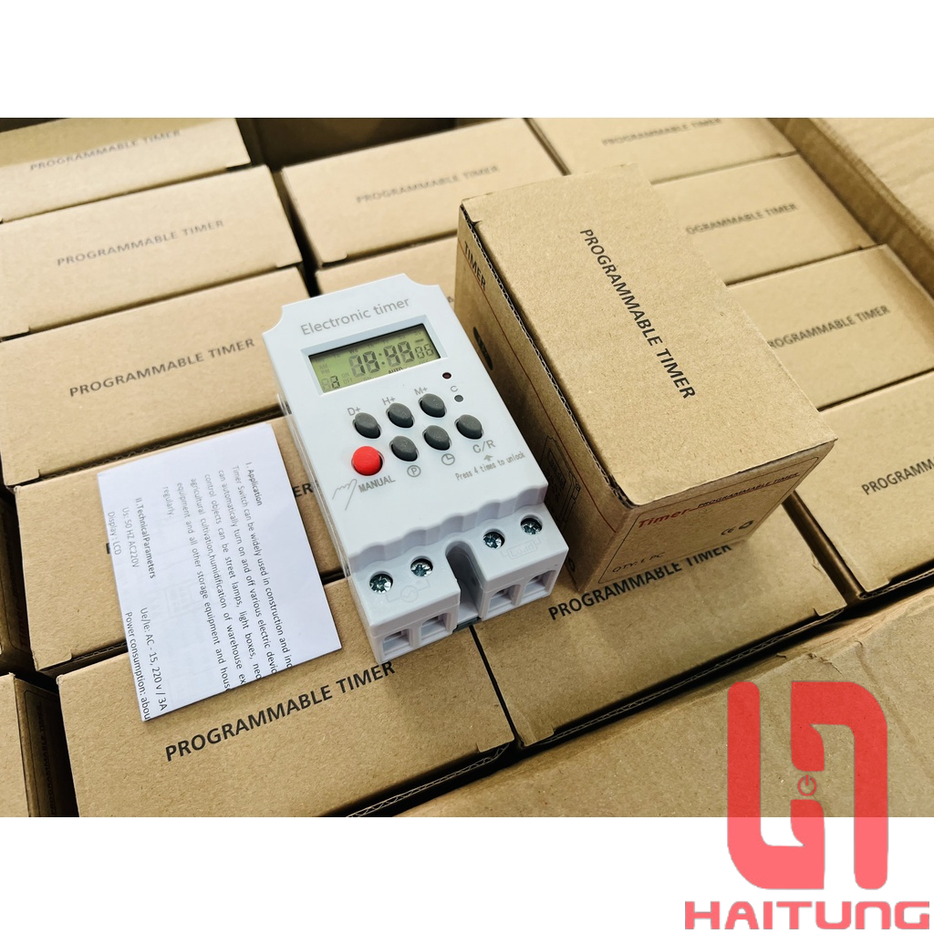 Timer Hẹn Giờ Thông Minh KG316T-II Tắt Mở Tự Động Chuẩn Công Nghiệp 25A - ELECTRON TIMER-KG316T-II