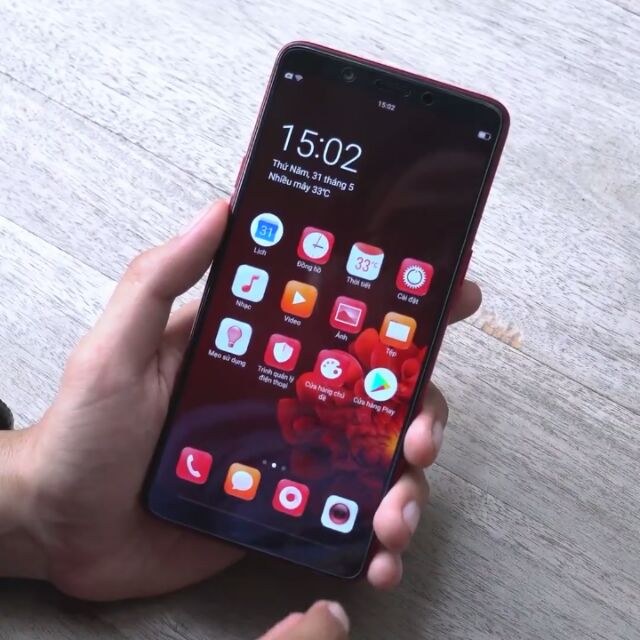 Kính cường lực oppo F7 youth , bộ 3 kính