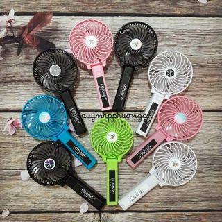 Quạt cầm tay mini tích điện cho các bé logo Kpop nhóm BTS