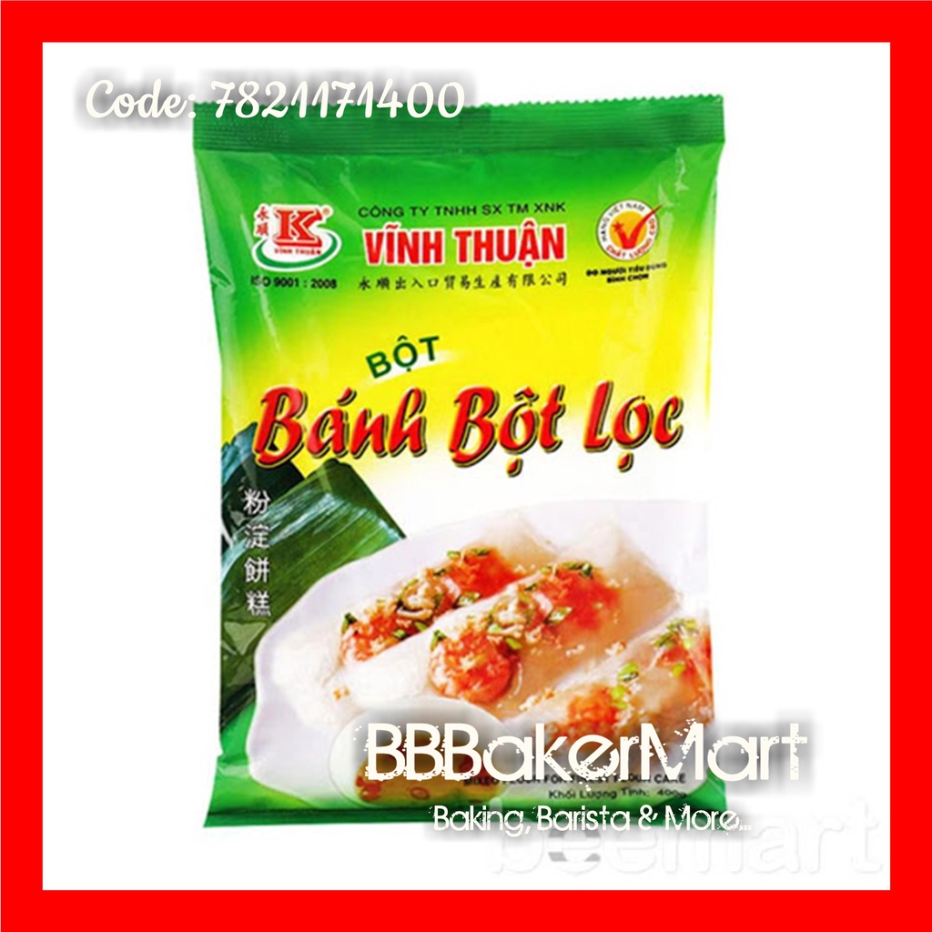 Bột làm BÁNH BỘT LỌC hiệu VĨNH THUẬN - 400gr