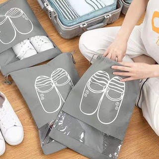 Túi Đựng Giày, Dép Chống Bụi, Chống Thấm Có Dây Rút Tiện Dụng Khi Mang Đi Du Lịch
