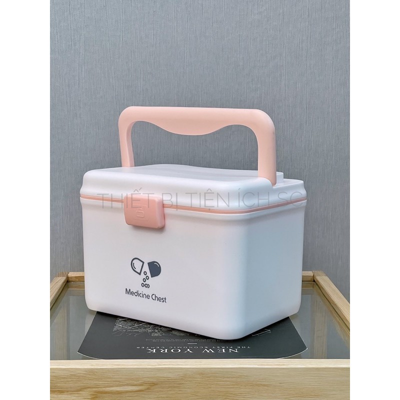 Hộp Đựng Thuốc Mini , Hộp Đựng Đa Năng GLOSEN Nhựa ABS Cao Cấp