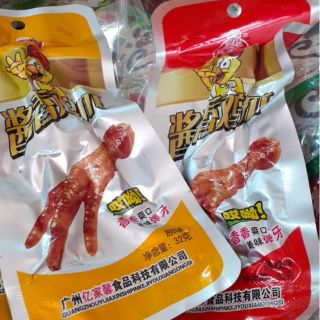 Chân gà cay tứ xuyên Combo 30c Chân gà đỏ cay- vàng cay ít
