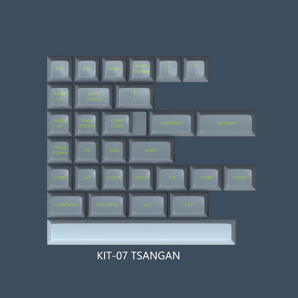 Keycap SA Maxkey LIME nút bàn phím cơ in doubleshot sắc nét