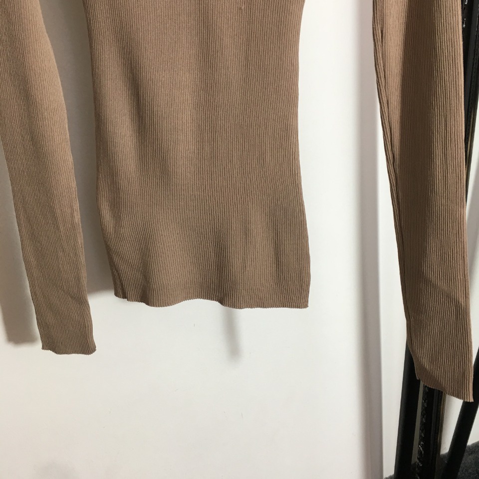 Áo len nữ thời trang cao cấp Yves Saint Laurent YSL thiết kế tối giản phong cách trẻ trung