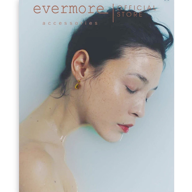Bông tai cao cấp hình giọt nước EVERMORE sang trọng, minimalism - H054