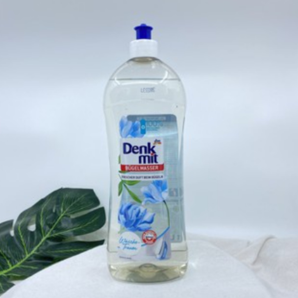 Nước thơm dùng cho bàn là Denkmit, hương thơm nhẹ nhàng phù hợp cả nam nữ, chai 1 lít