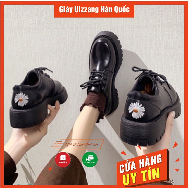 CÓ SẴN Giày HOA CÚC TRẮNG ulzzang hàn quốc có sẵn ảnh thật