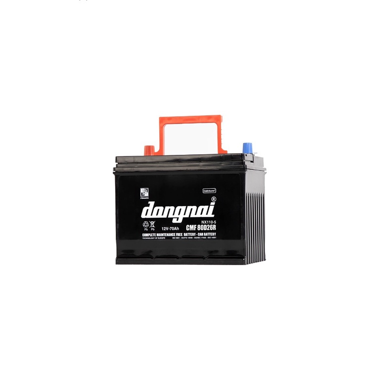 Bình ắc quy 12v khô miễn bảo dưỡng đồng nai CMF 80D26R | 12V - 70ah