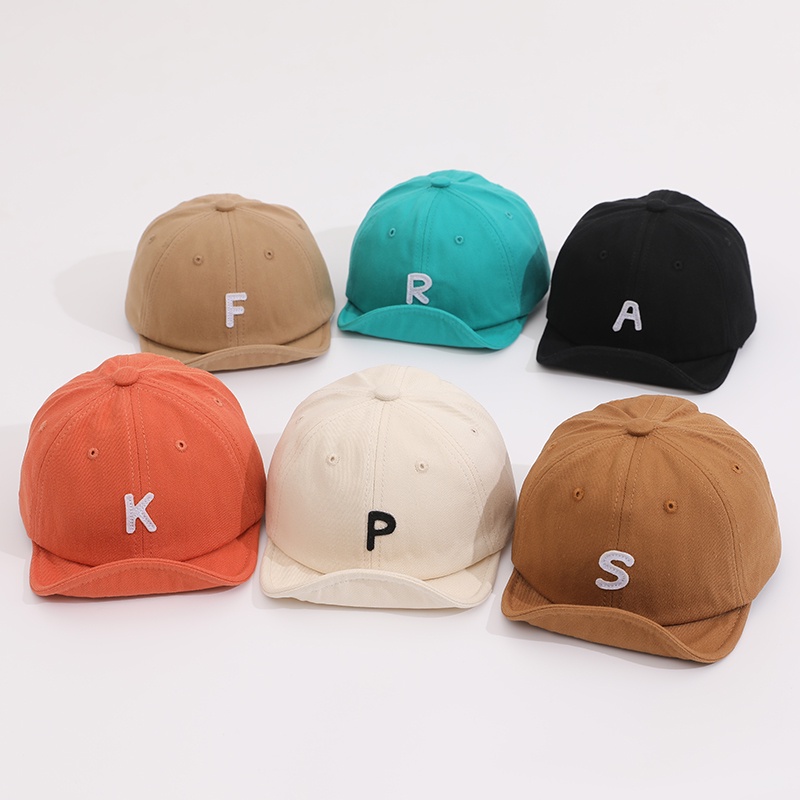 Mũ Lưỡi Trai Vành Mềm In Hình Mặt Cười Dễ Thương Thời Trang Mùa Hè Cho Bé Từ 1-3 Tuổi