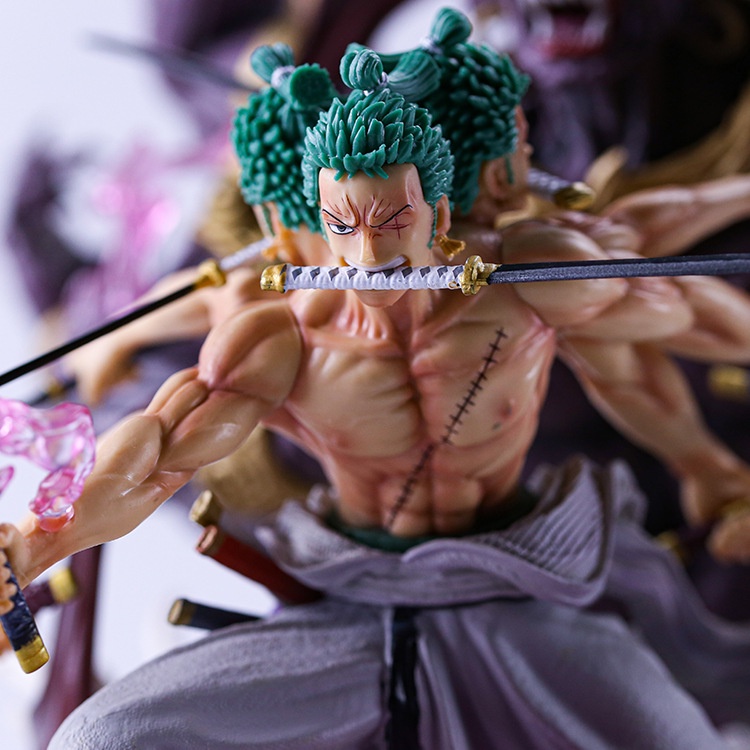 Mô Hình ONE PIECE - Mô hình GHOST QI NINE SWORDS ASURA ZORO 52cm