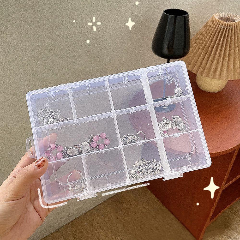 .Hộp Đựng Thuốc Mini Trong Suốt Có Thể Điều Chỉnh Kích Thước Tiện Dụng Ốp
