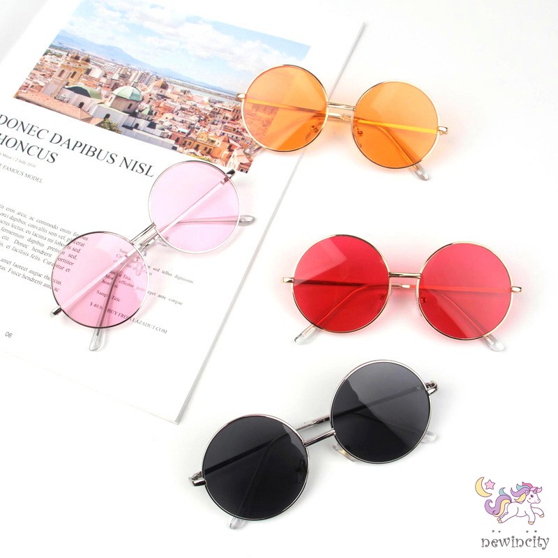 Kính mát gọng kim loại phong cách cổ điển dành cho bé