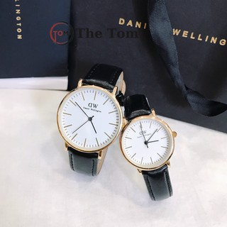Đồng Hồ D.W Nam, Nữ Dây Da sang trọng lịch lãm, đẳng cấp