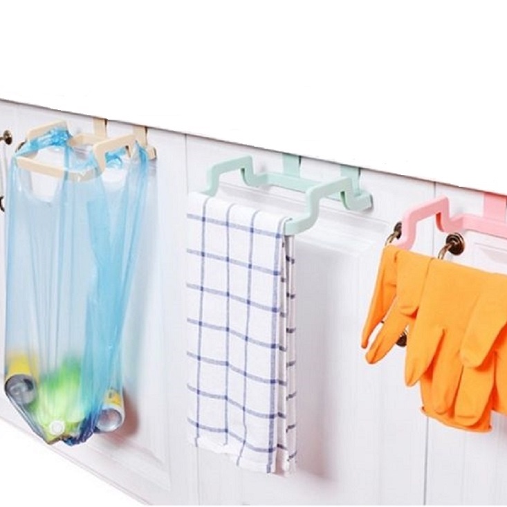 Giá - Khung - Móc gài tủ bếp treo khăn treo túi rác nilon tiện lợi tiết kiệm 101224