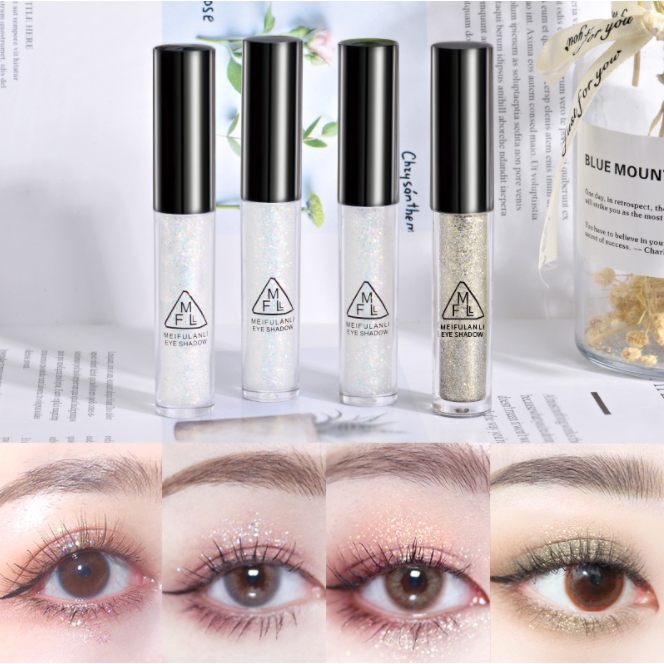 Phấn Nhũ Mắt Ánh kim lấp lánh Lamela Minbeauty