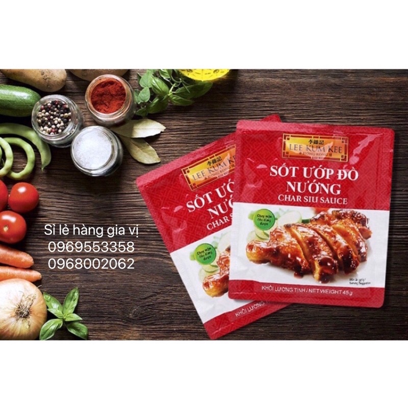 Combo 10 gói sốt ướp đồ nướng Lee Kum Kee 50gr