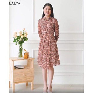 LALYA_Váy sơ mi da báo