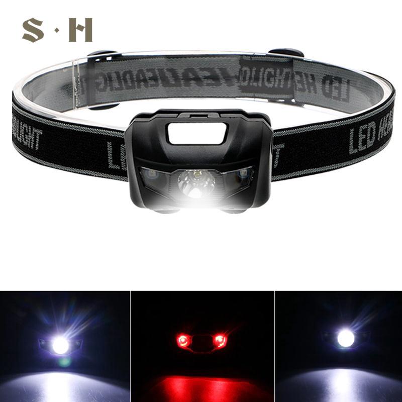 Đèn pin đeo đầu 4 chế độ siêu sáng