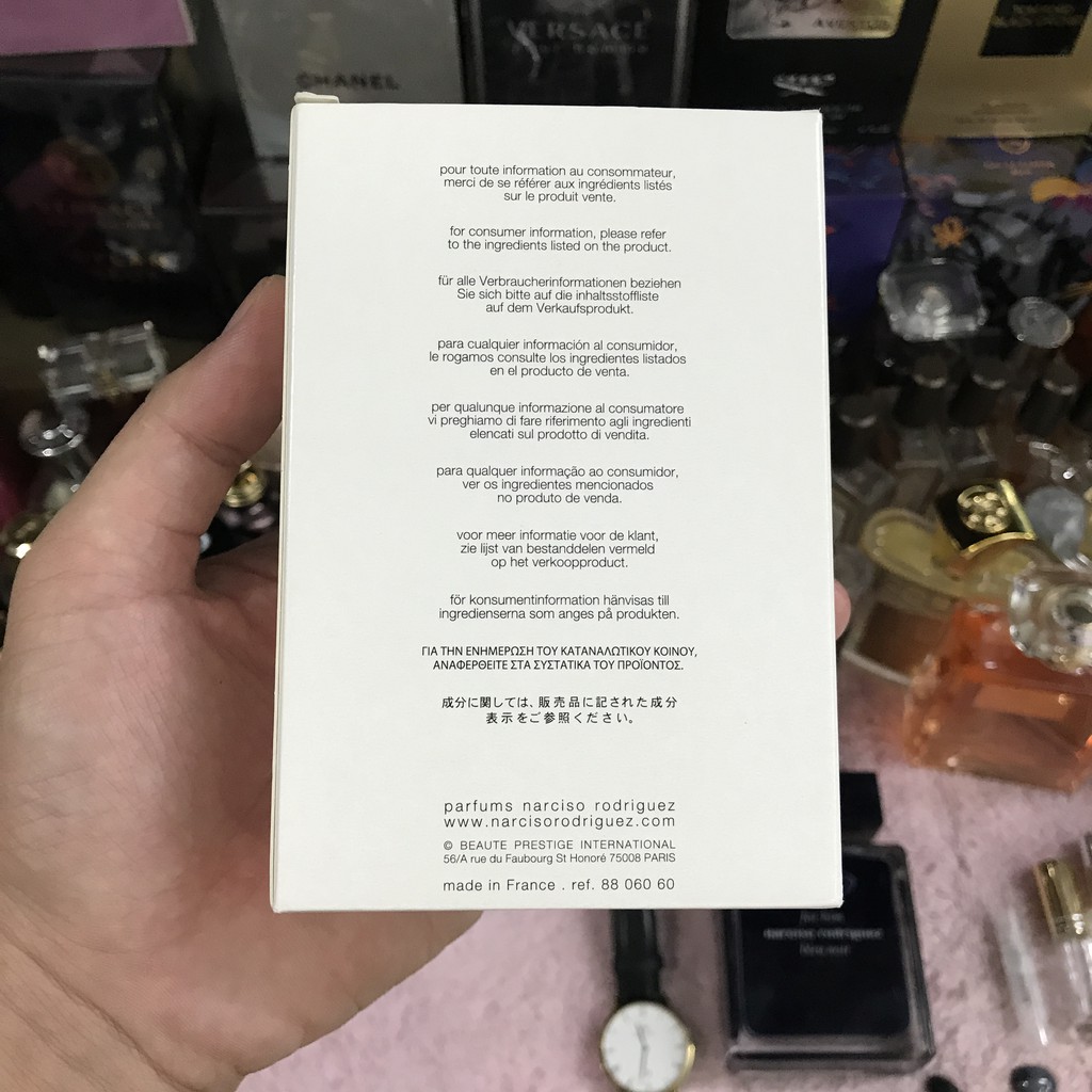 Nước hoa dùng thử Narciso Rodriguez Bleu Noir EDT 5ml/10ml/20ml NEW | BigBuy360 - bigbuy360.vn