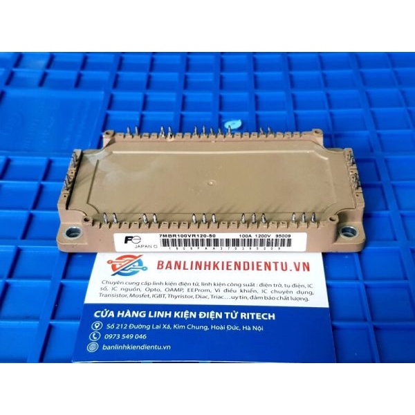 7MBR100VR120-50 7MBR100VR120 IGBT Fuji 100A 1200V (Tháo máy)