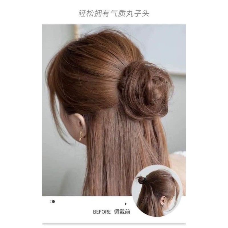 tóc búi mini ✅hàng shop tự chụp nói không với hàng kém chất lượng ❤️