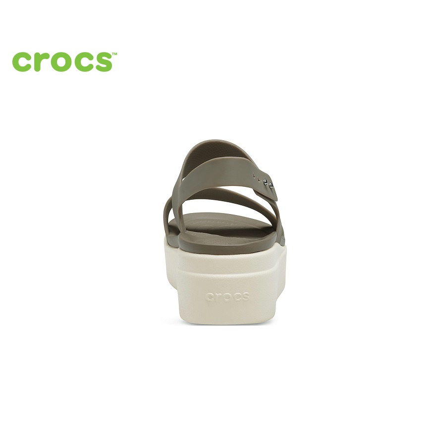 Dép sandal đế xuồng nữ CROCS Brooklyn 206453-15W