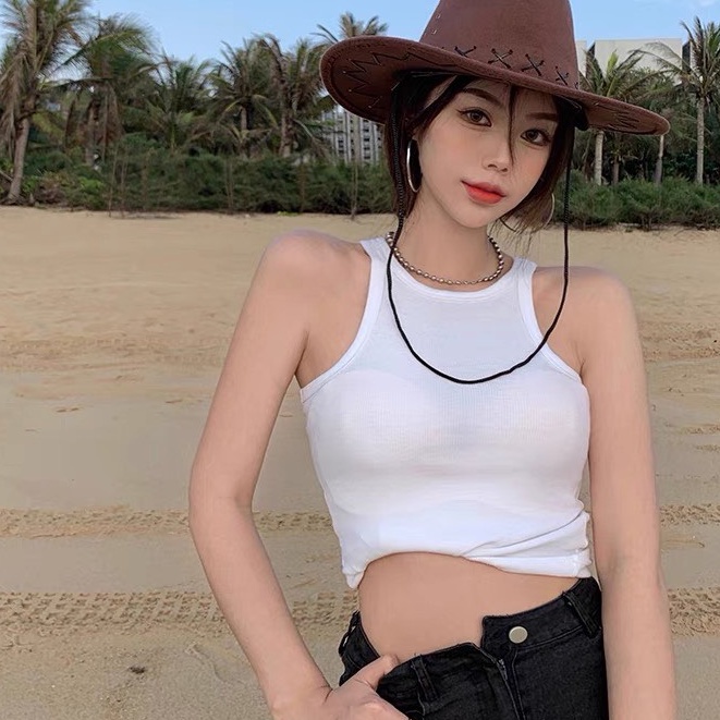 Áo Croptop Nữ Ba Lỗ Nhiều Màu Summer - Tharo Clothing - [AO42