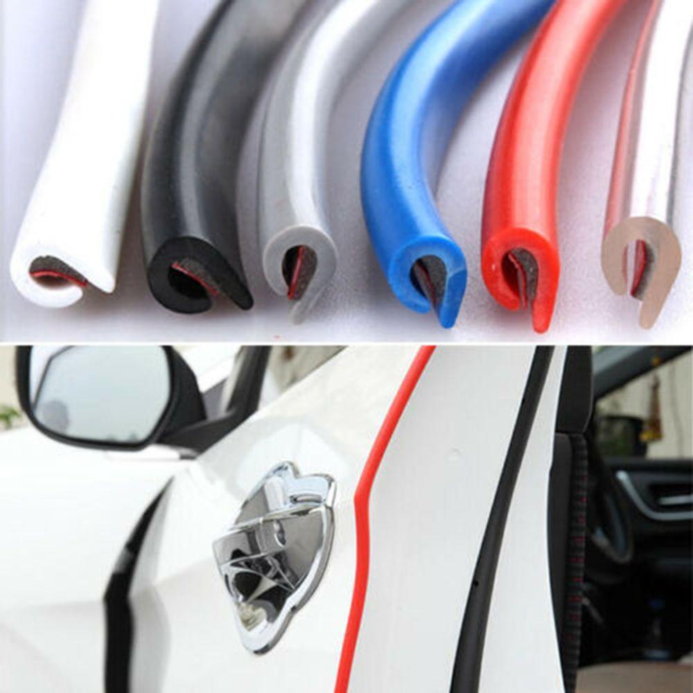 WTTLE Dải Cao Su 5M / 10M Viền Cửa Xe Hơi Chống Va Chạm Tiện Dụng