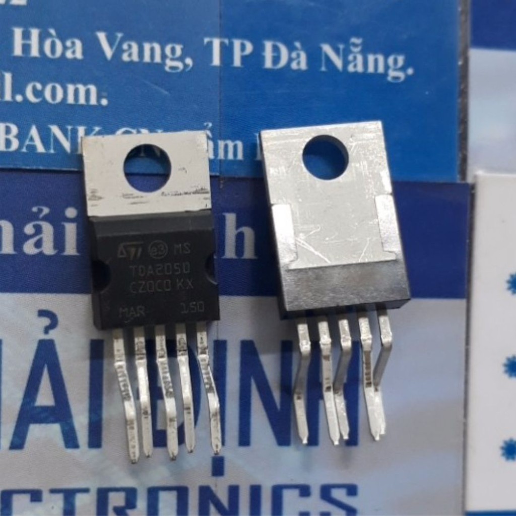 3 con TDA2050AV 2050 IC audio TO-220-5 kde4424