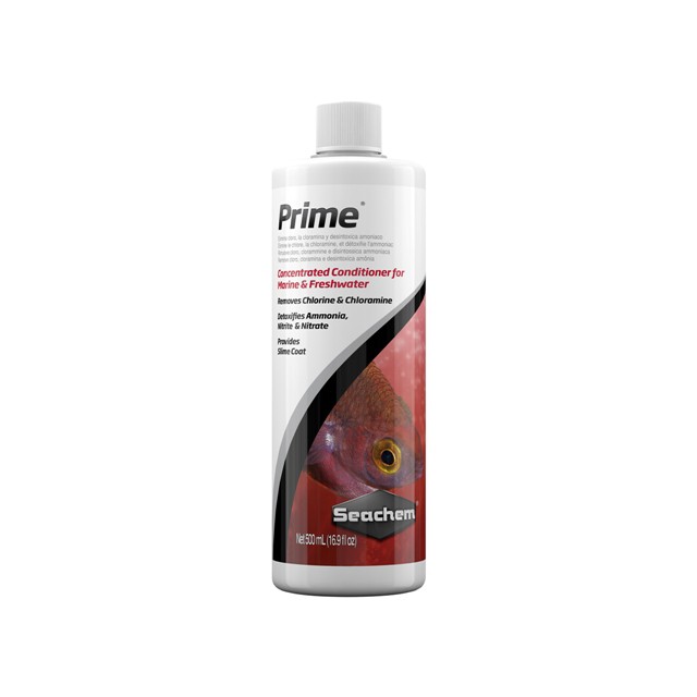 Dung dịch khử clo NH3 Nitrite cho bể cá nước ngọt và nước mặn Prime
