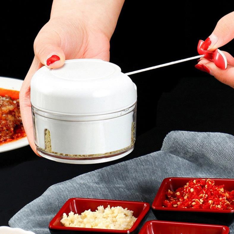 Máy Xay Tỏi Ớt Hành Mini Đa Năng- Cầm Tay Tiện Ích - Gọn Nhẹ - Dễ Vệ Sinh Lau chùi - MOONLIGHT SHOP
