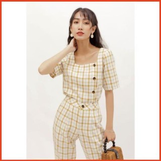 Quần Tây Nữ Thiết Kể Kẻ Sọc Trẻ Trung, Quần Nữ Chất Vitex Loại 1 Mềm Mịn Co Giãn Không Nhăn