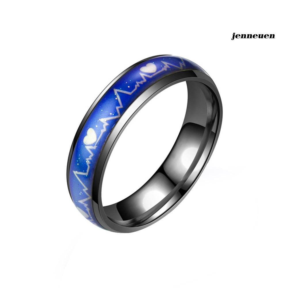 Nhẫn Hợp Kim Đổi Màu Theo Cảm Xúc Độc Đáo Dành Cho Nam Và Nữ