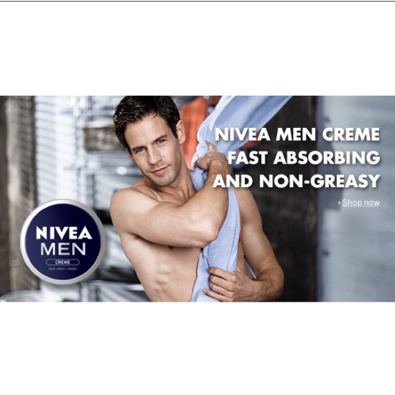 ( Bill Đức ) - Kem dưỡng da,cấp ẩm,chống nẻ da cho nam Nivea Men Creme 150ML – Nội địa Đức