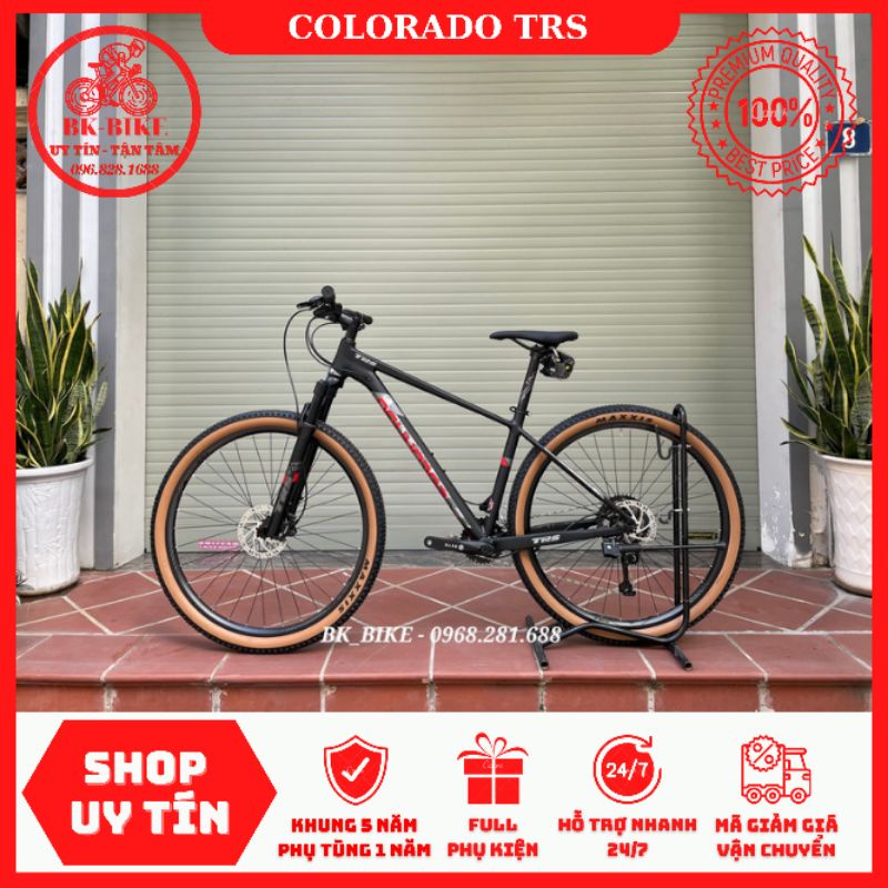 Xe Đạp Thể Thao Colorado TRS 29" - Khung Nhôm, Phanh Dầu, Phuộc Hơi, Lốp Maxxis