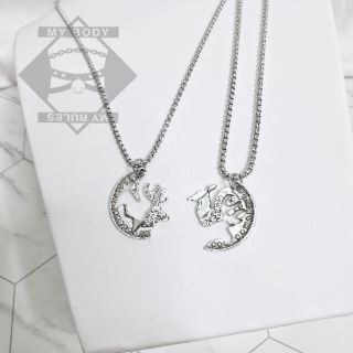 Vòng cổ đôi hươu/nai.