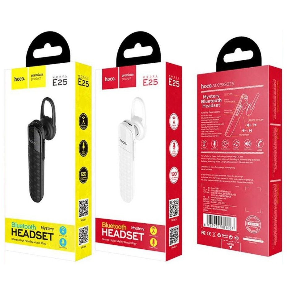 Tai Nghe Bluetooth Hoco E25 Chính Hãng