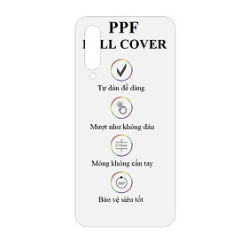 Dán PPF lưng máy Vsmart Live / Active 1/Active1+/Joy1/Joy1+ ánh cầu vồng