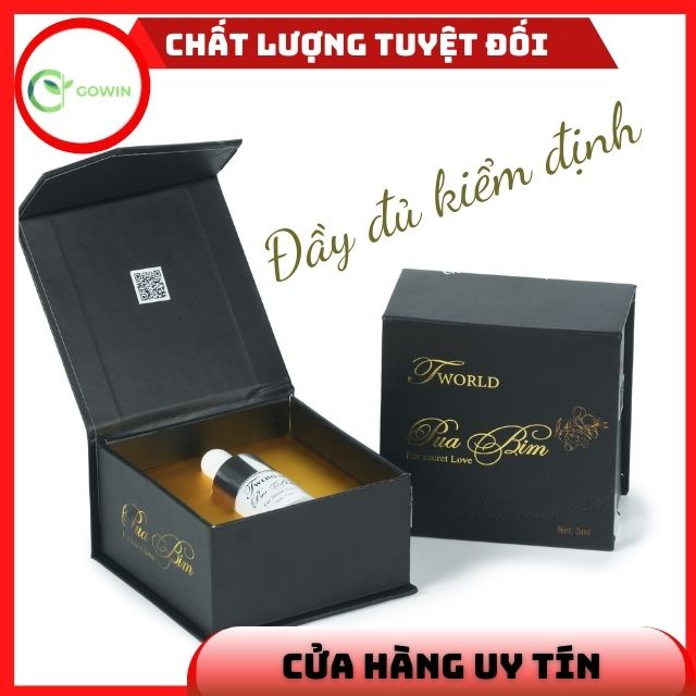 [Cao Cấp Đặc Biệt] Nước Hoa Vùng Kín Chính Hãng Cho Nữ Pua Bim Tworld 5ml  Dịu Nhẹ An Toàn Quyến rũ